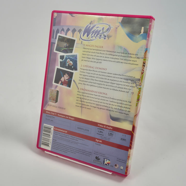 Winx Club färgglad DVD samlingsbox begagnad