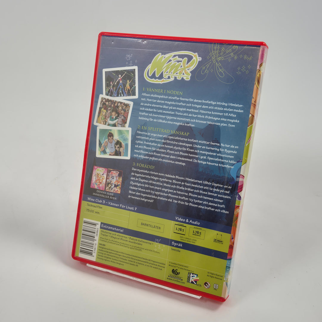 Winx Club färgglad DVD samlingsbox begagnad