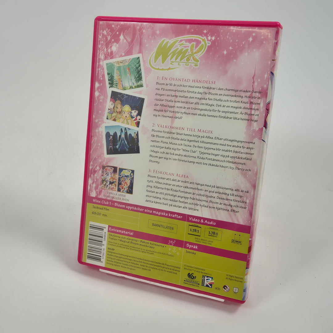 Winx Club färgglad DVD samlingsbox begagnad
