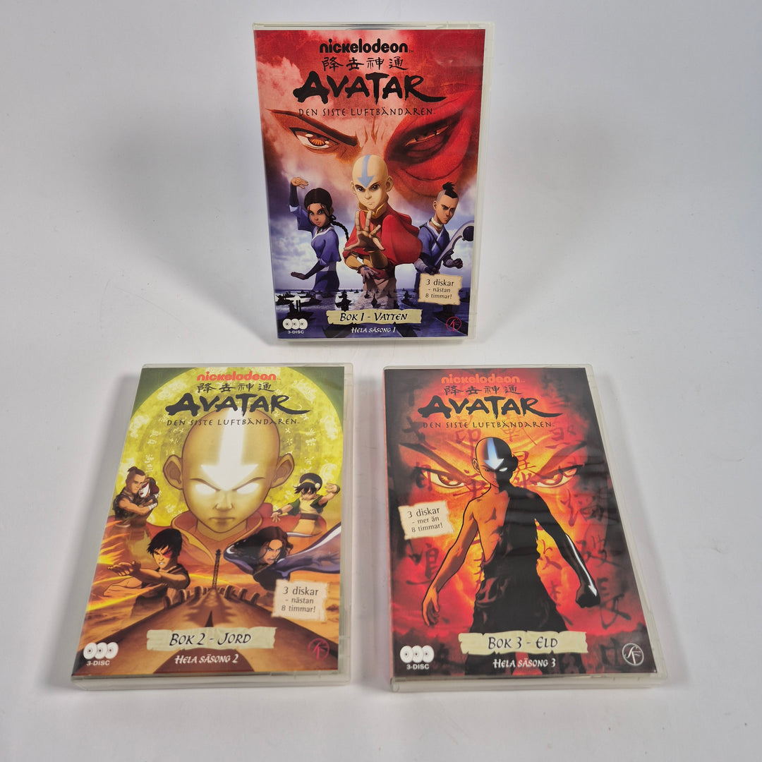 Avatar Den siste luftbändaren komplett DVD-box