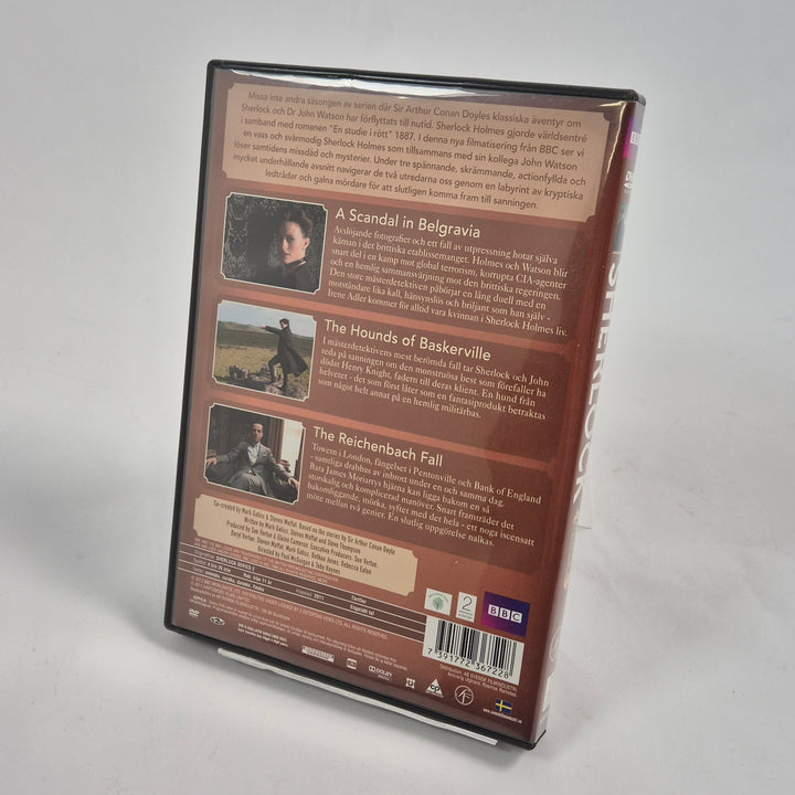 Sherlock BBC DVD boxar säsong 1–2