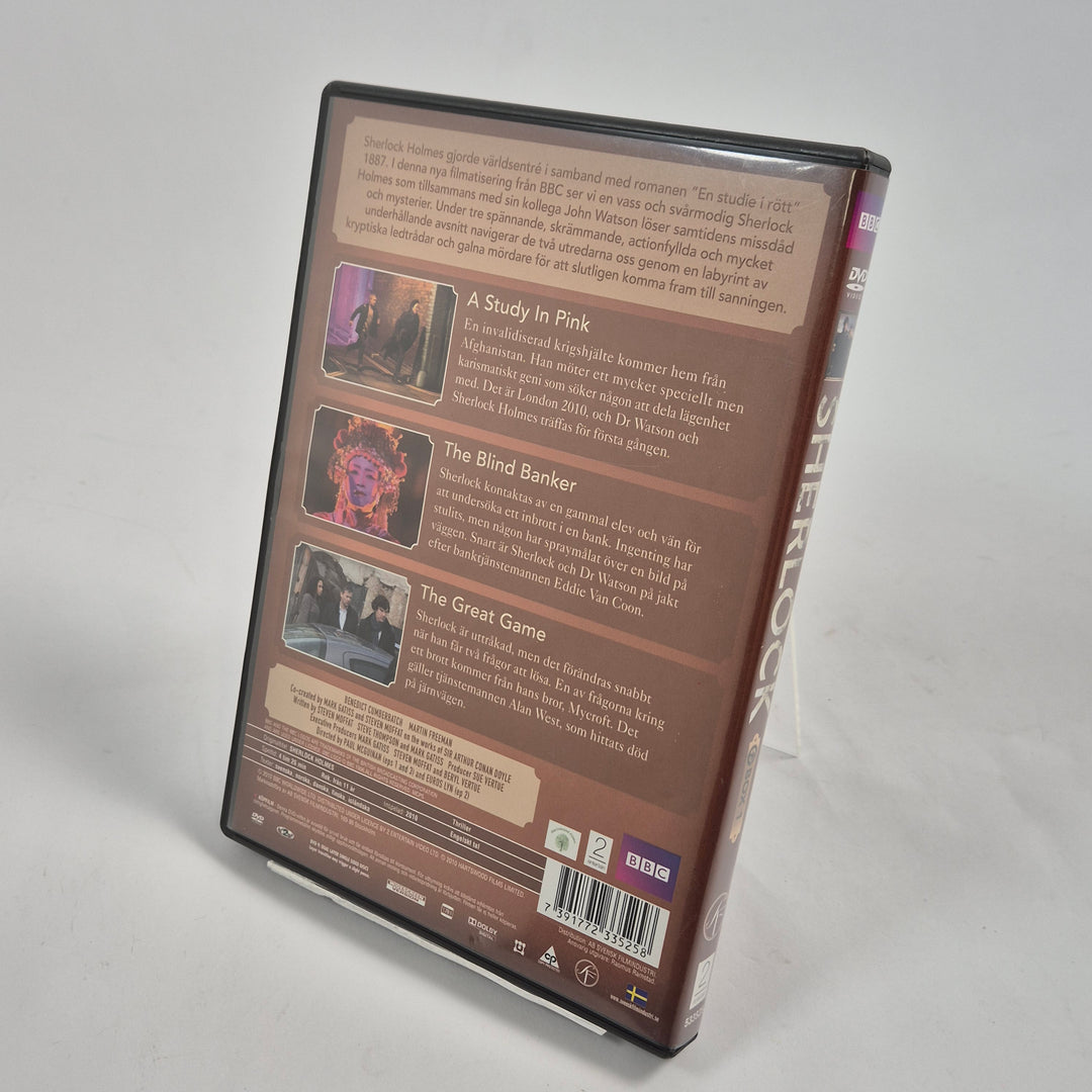 Sherlock BBC DVD boxar säsong 1–2