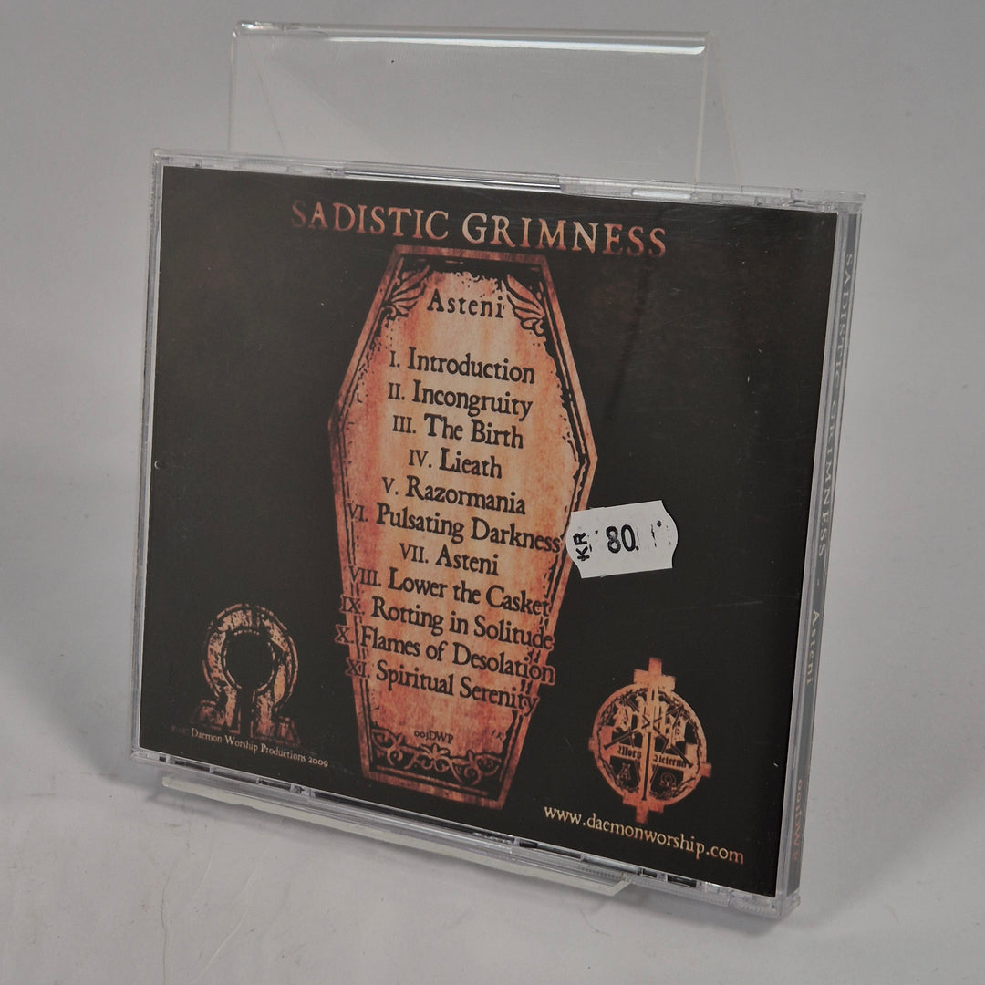 Sadistic Grimness Asteni CD begagnad metal