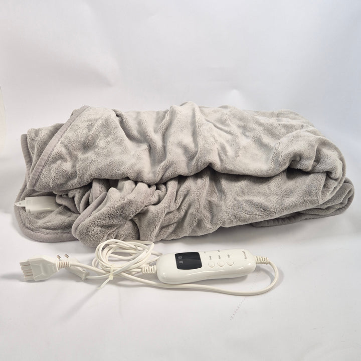 Elektrisk grå värmefilt Rubicson fleece