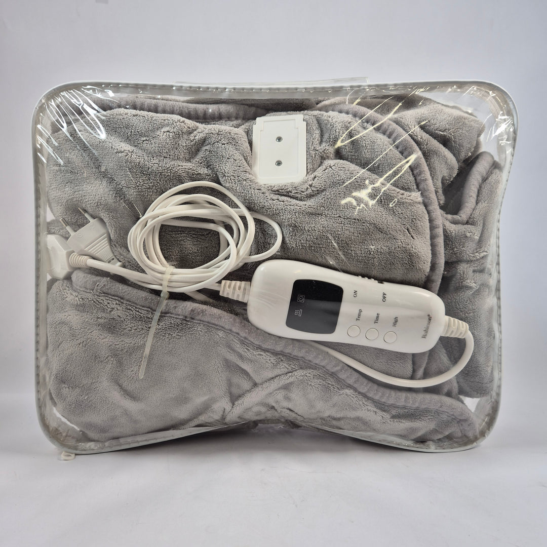 Elektrisk grå värmefilt Rubicson fleece