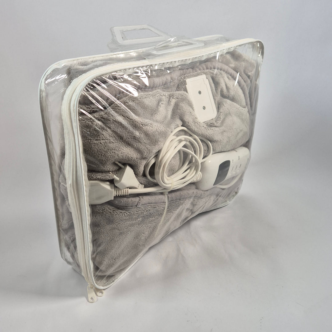 Elektrisk grå värmefilt Rubicson fleece