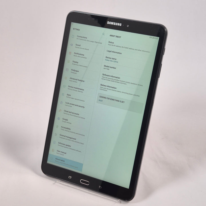 Samsung Galaxy Tab A svart 10 tum
