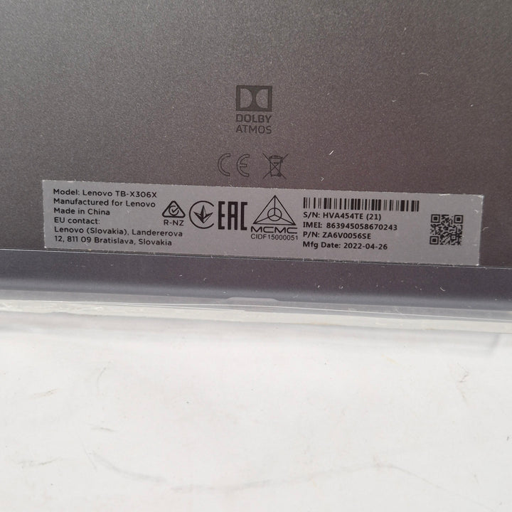 Lenovo Android surfplatta 10 tum grå begagnad