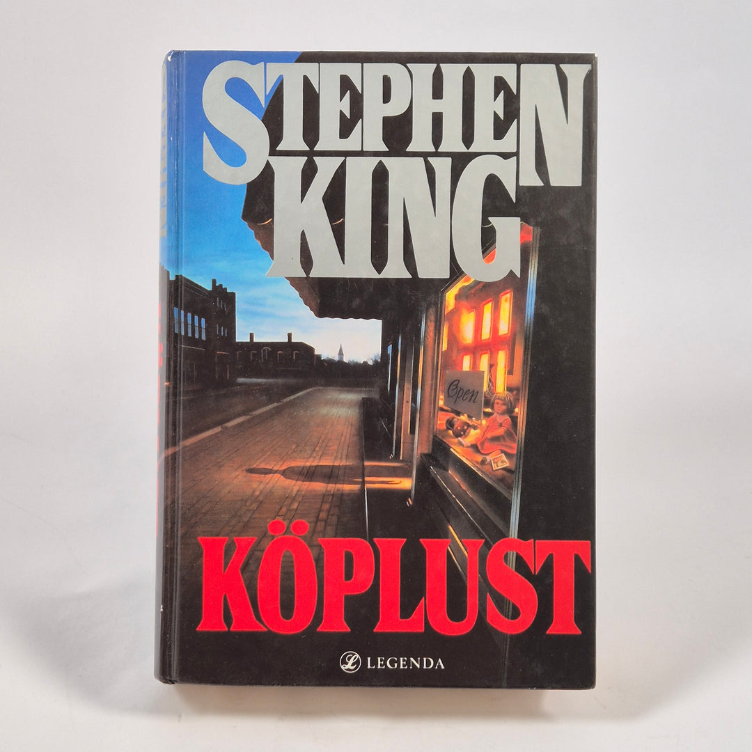 Stephen King Köplust inbunden skräckroman vintage