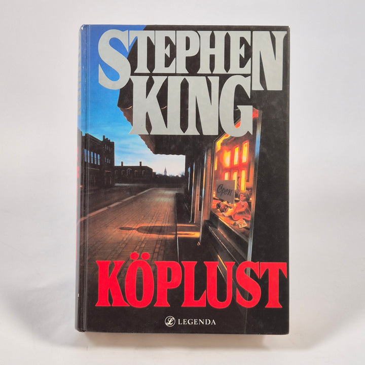 Stephen King Köplust inbunden skräckroman vintage
