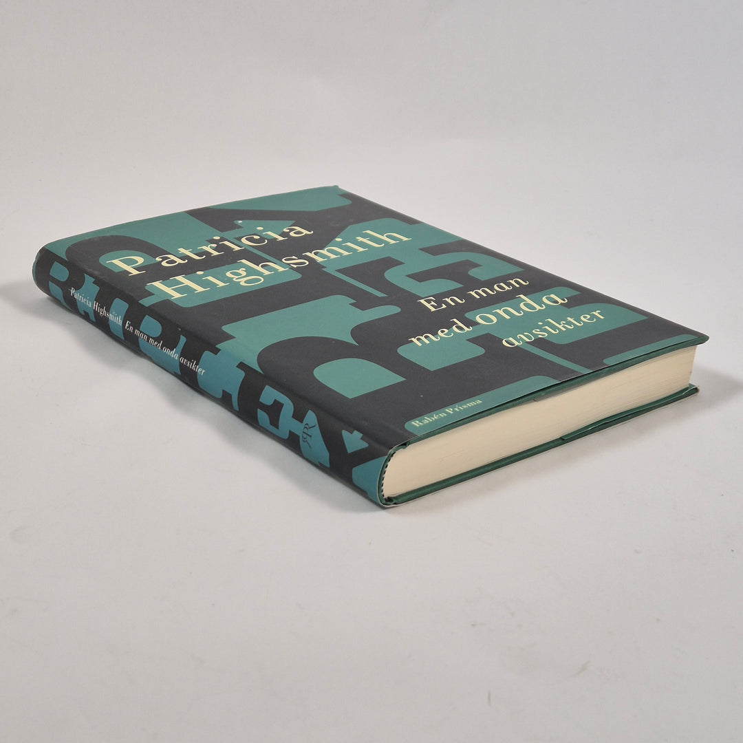 Patricia Highsmith En man med onda avsikter inbunden