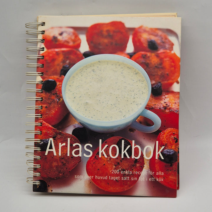 Arla kokbok spiralbunden modern begagnad