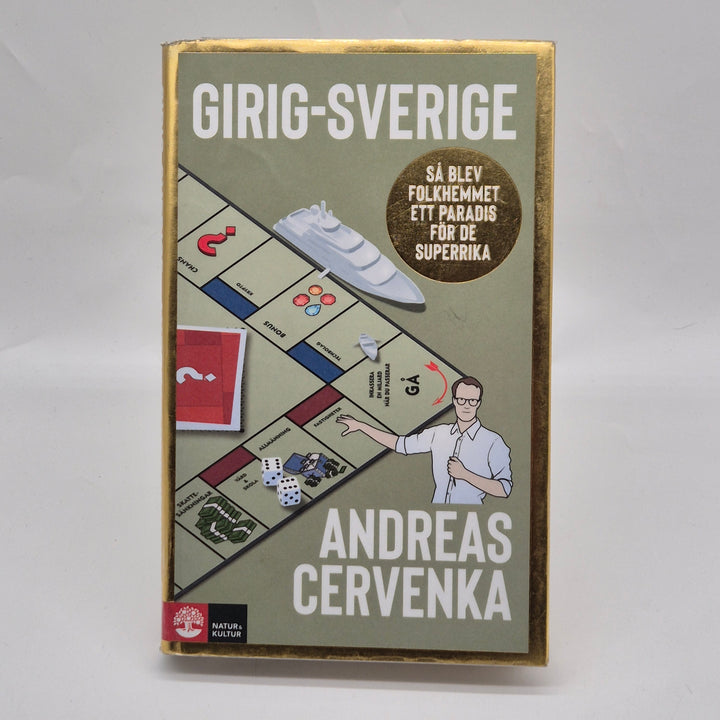 Girig Sverige bok Andreas Cervenka Natur Kultur