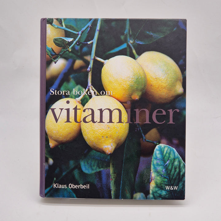 Stora boken om vitaminer hälsobok begagnad