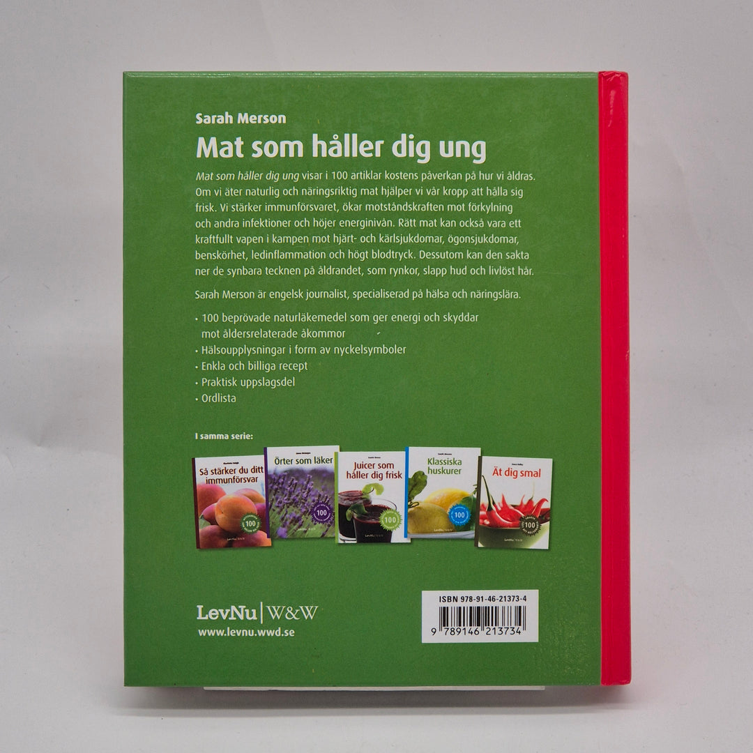 Mat som håller dig ung hälsobok begagnad