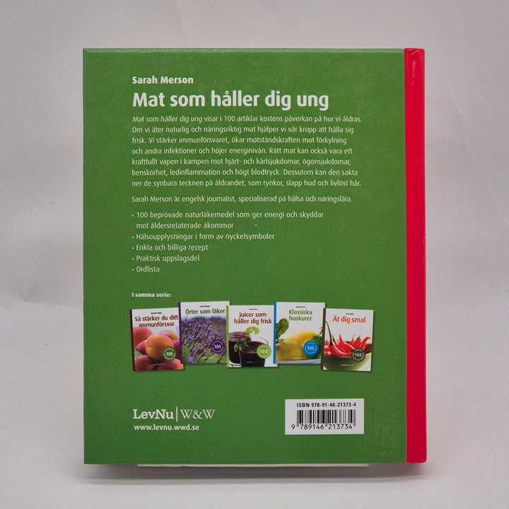 Mat som håller dig ung hälsobok begagnad