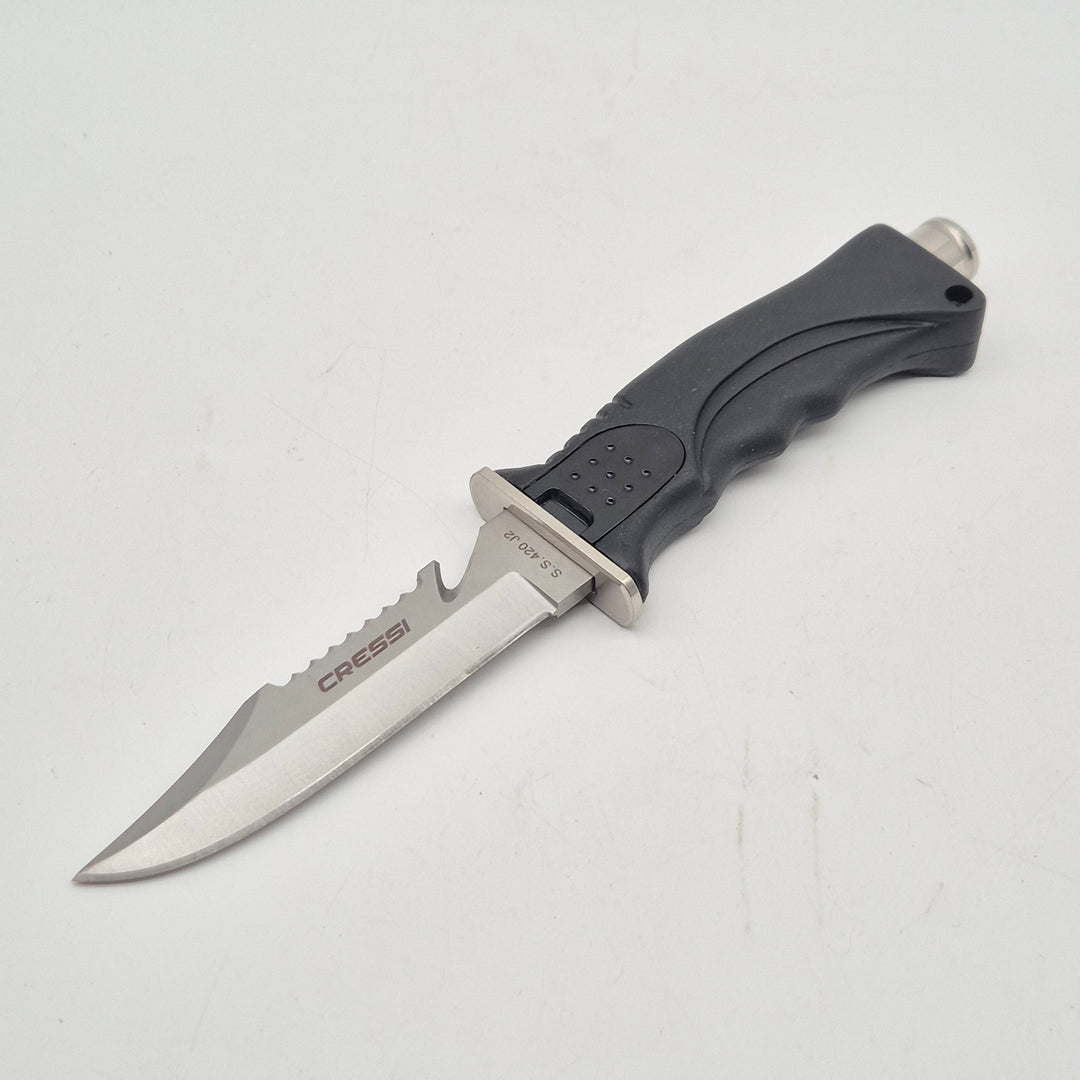 Cressi dykarkniv med fodral och rem