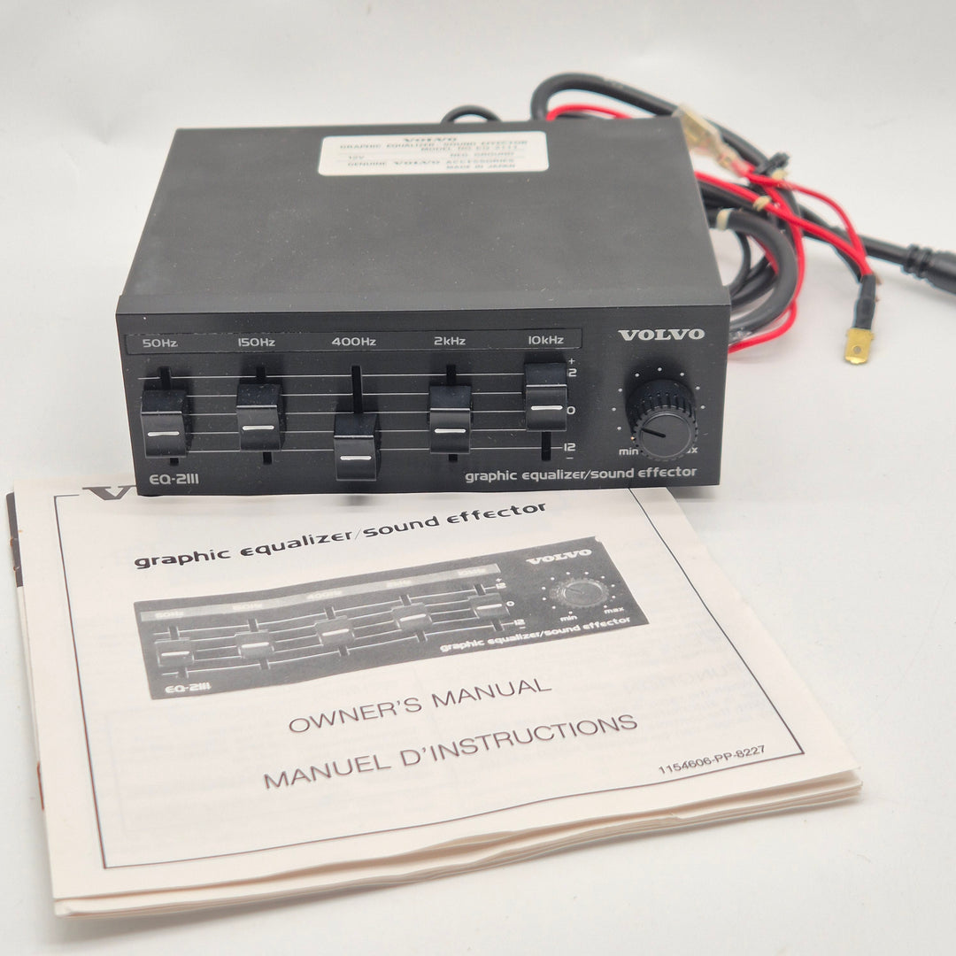 Volvo EQ-2111 retro bilstereo equalizer