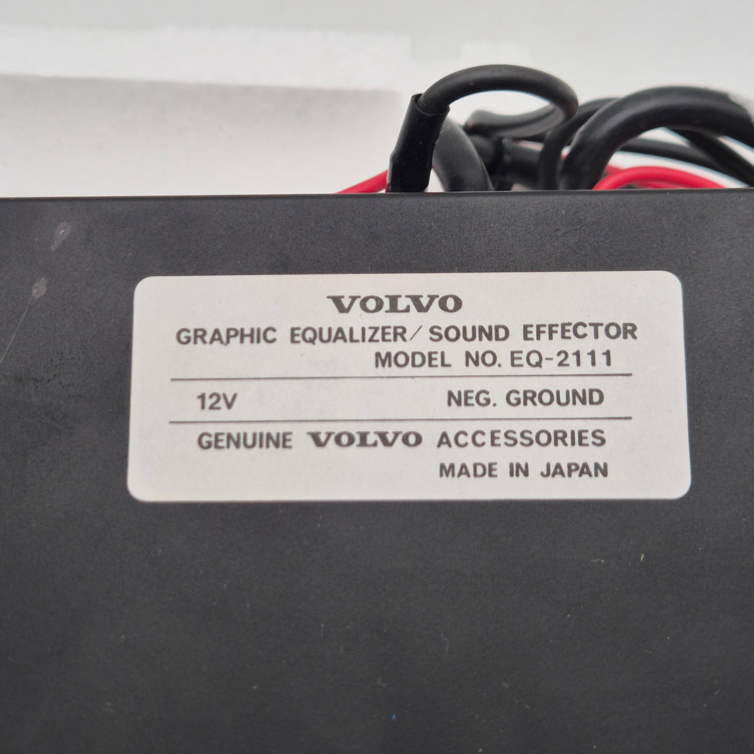 Volvo EQ-2111 retro bilstereo equalizer