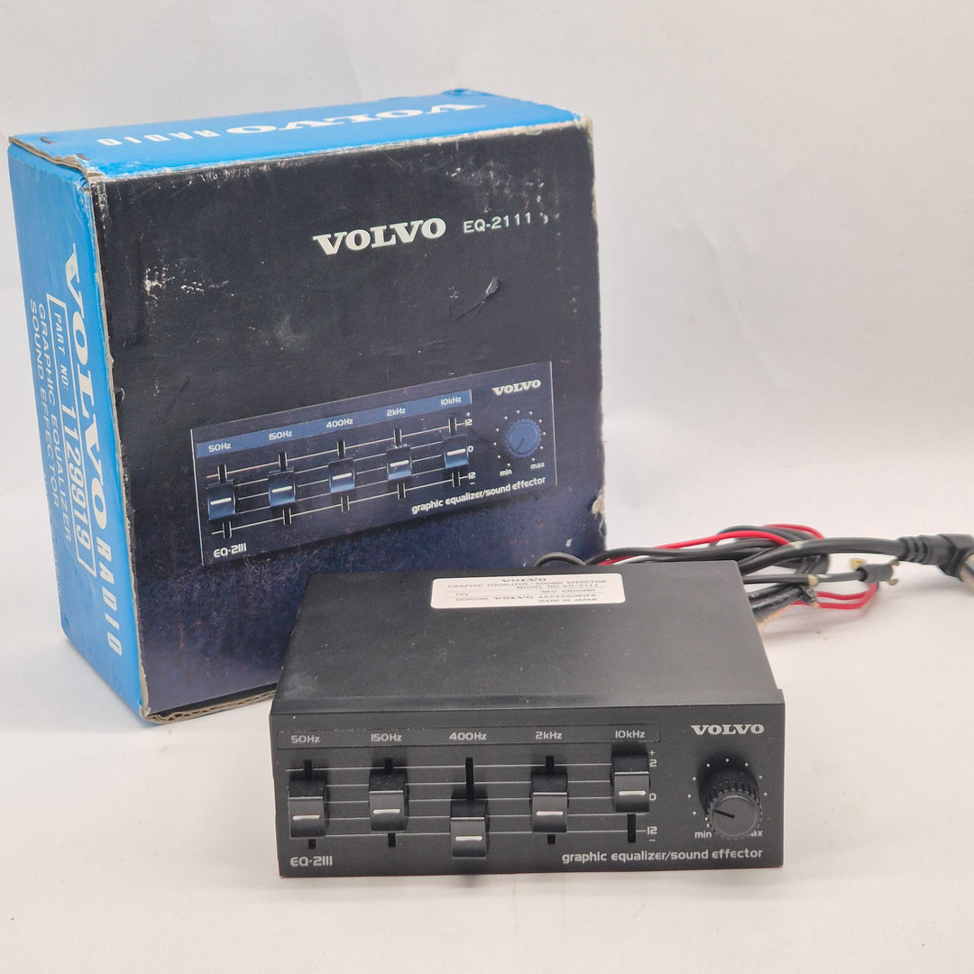 Volvo EQ-2111 retro bilstereo equalizer