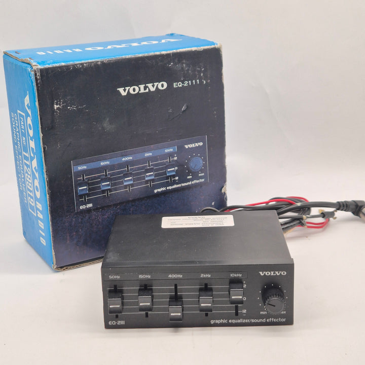 Volvo EQ-2111 retro bilstereo equalizer