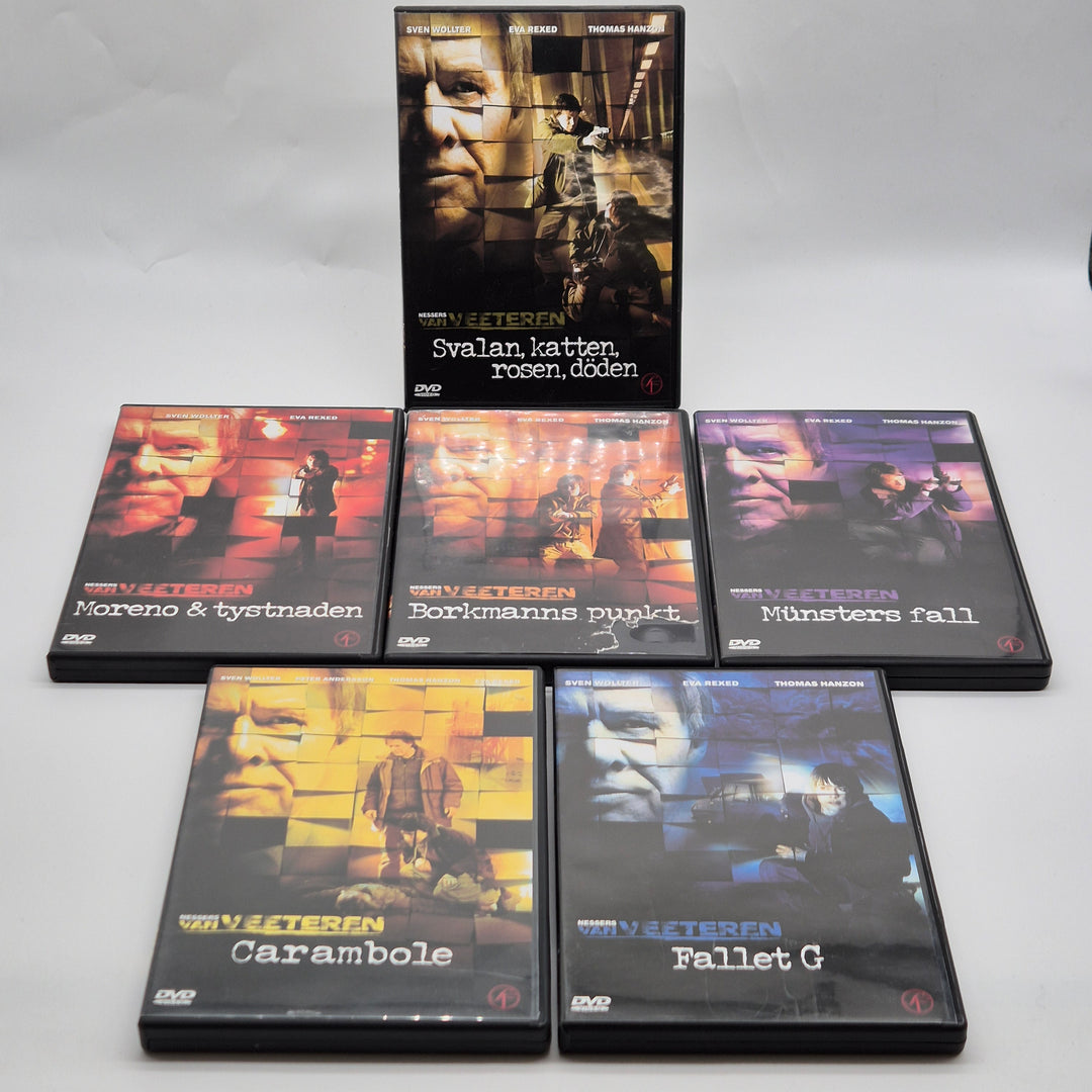 Van Veeteren DVD-box 6 filmer begagnad