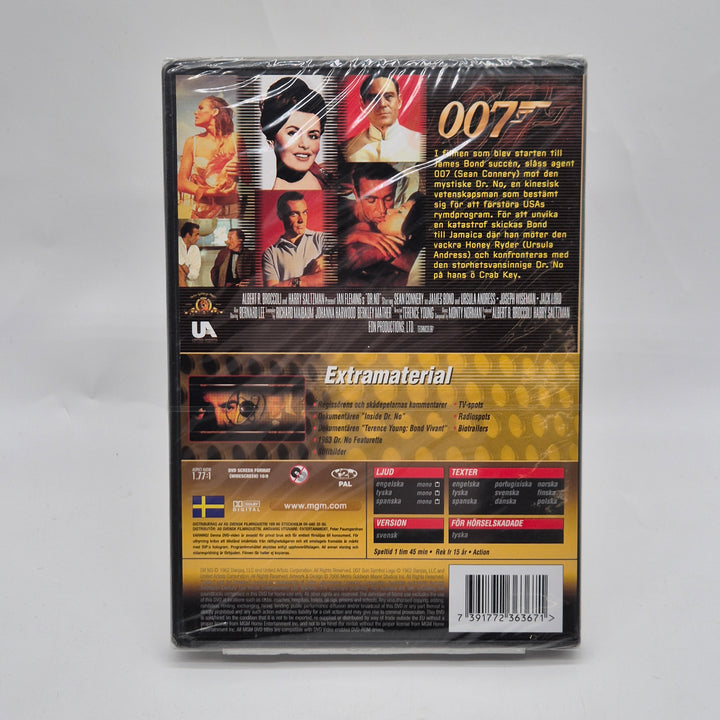 James Bond retro DVD-paket 5 filmer