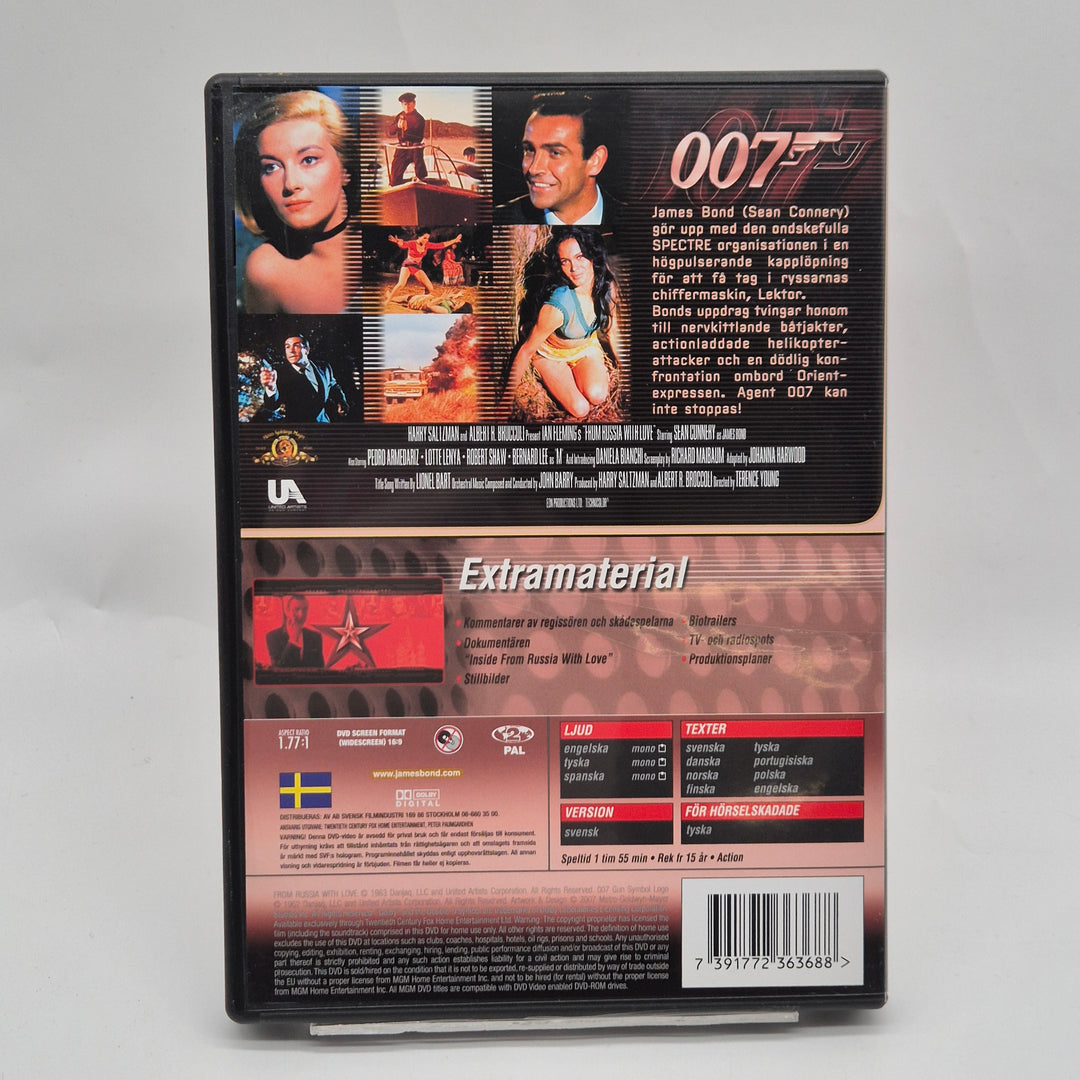 James Bond retro DVD-paket 5 filmer