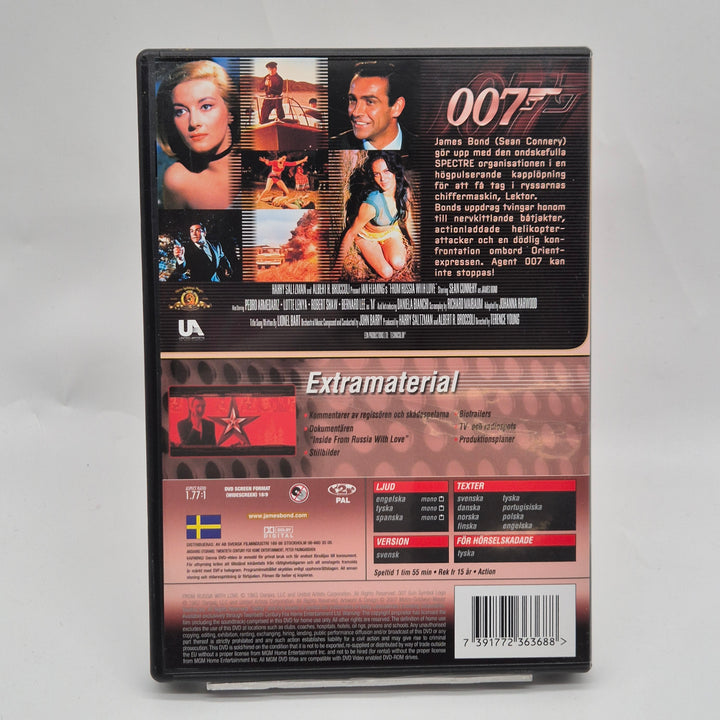 James Bond retro DVD-paket 5 filmer