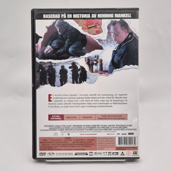 Mankells Wallander samlingspaket 7 DVD kriminaldrama