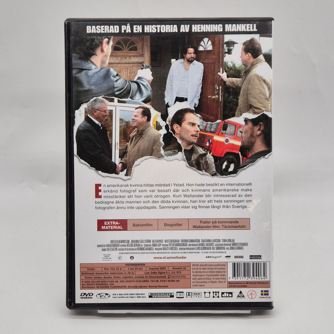 Mankells Wallander samlingspaket 7 DVD kriminaldrama