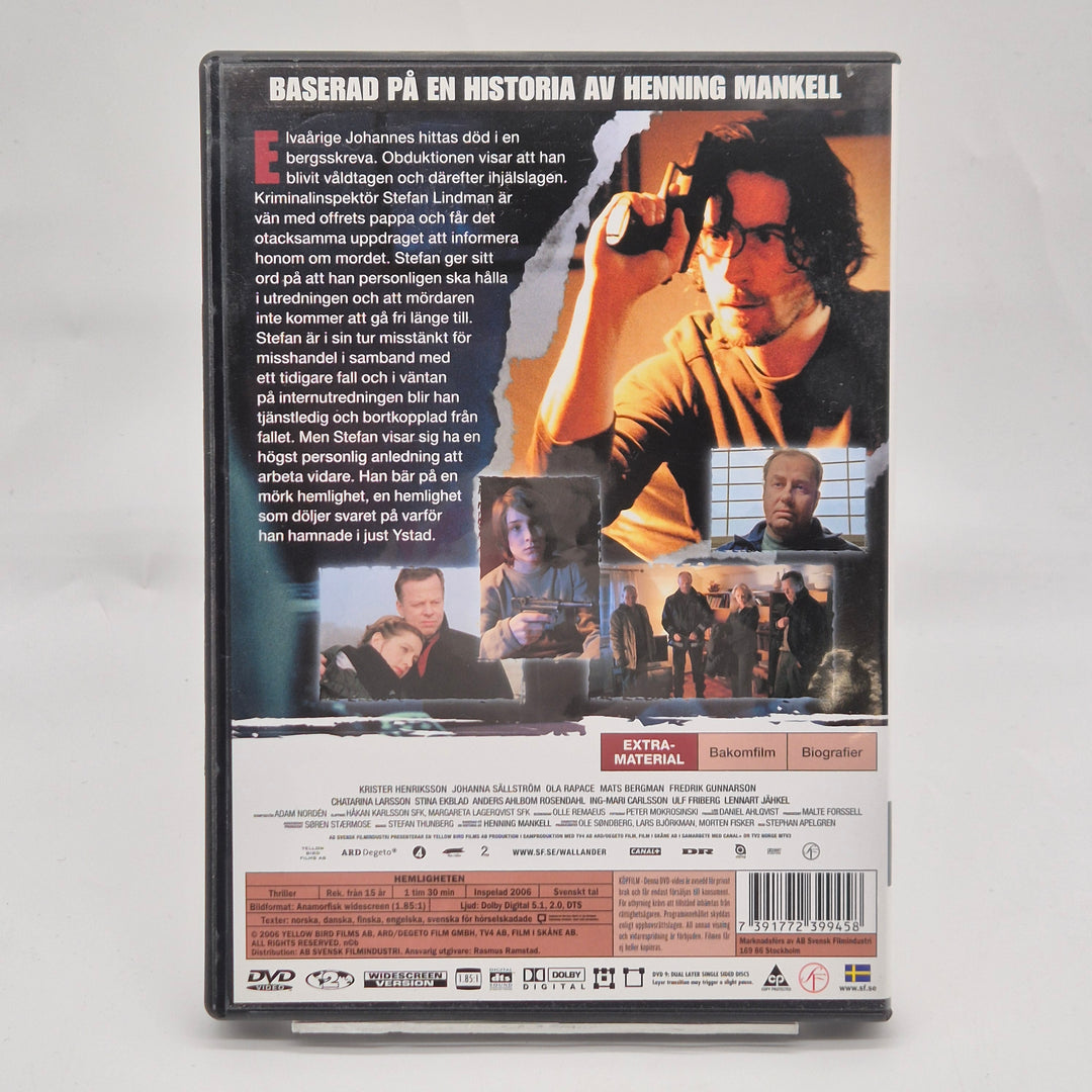 Mankells Wallander samlingspaket 7 DVD kriminaldrama