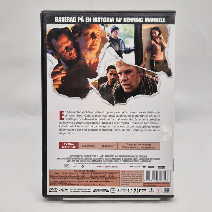 Mankells Wallander samlingspaket 7 DVD kriminaldrama