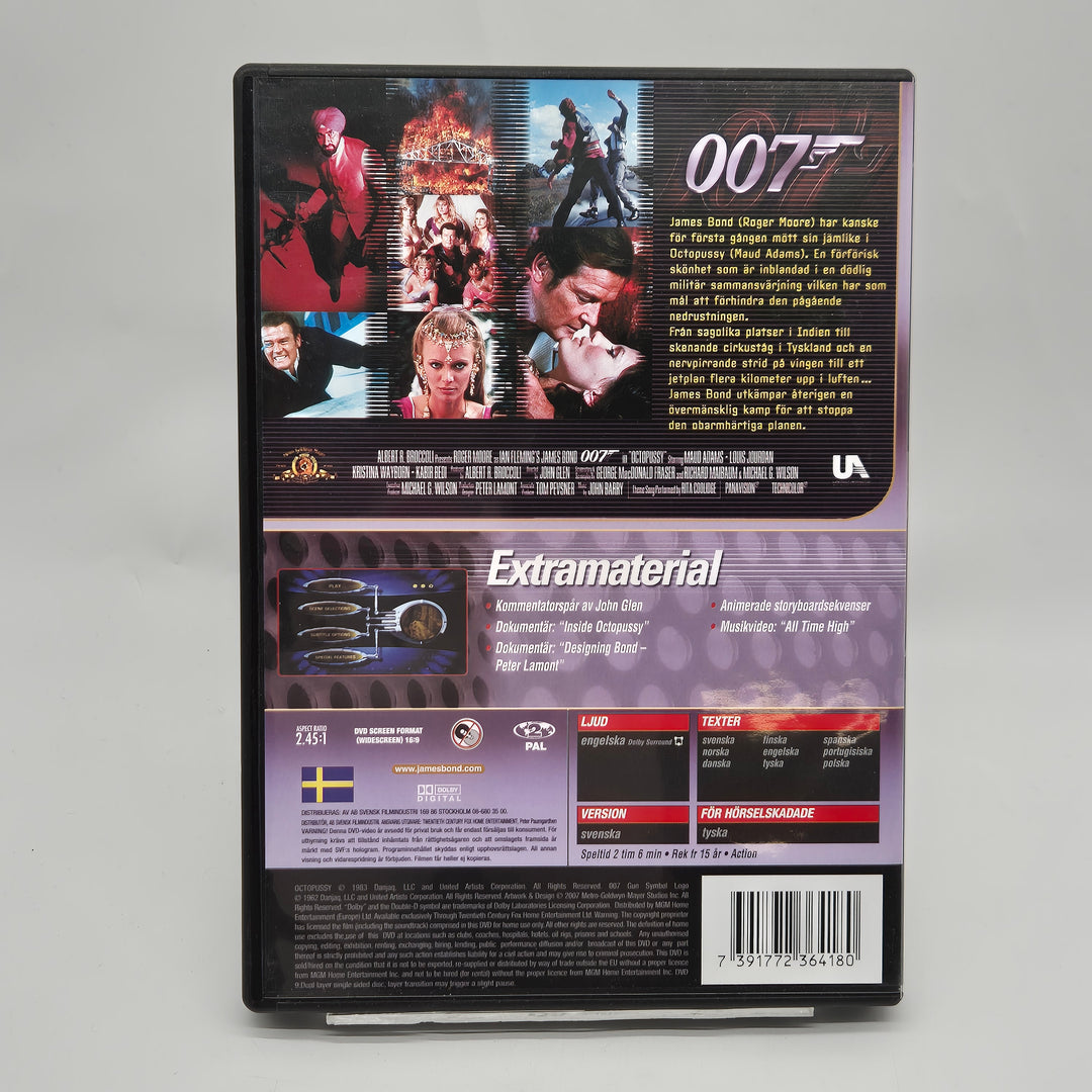 James Bond 007 MGM retro DVD paket