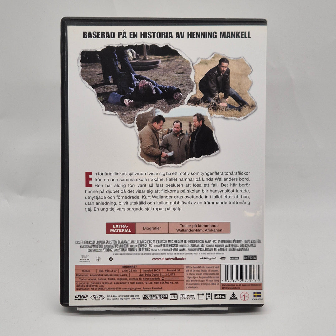 Mankells Wallander DVD paket 6 kriminalfilmer