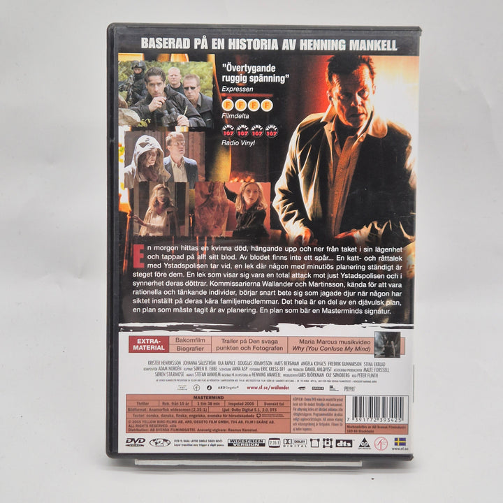 Mankells Wallander DVD paket 6 kriminalfilmer