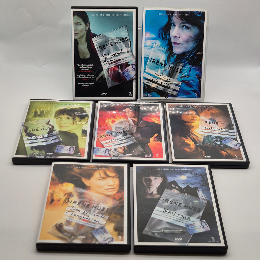 Irene Huss DVD box kriminalserie samling begagnad
