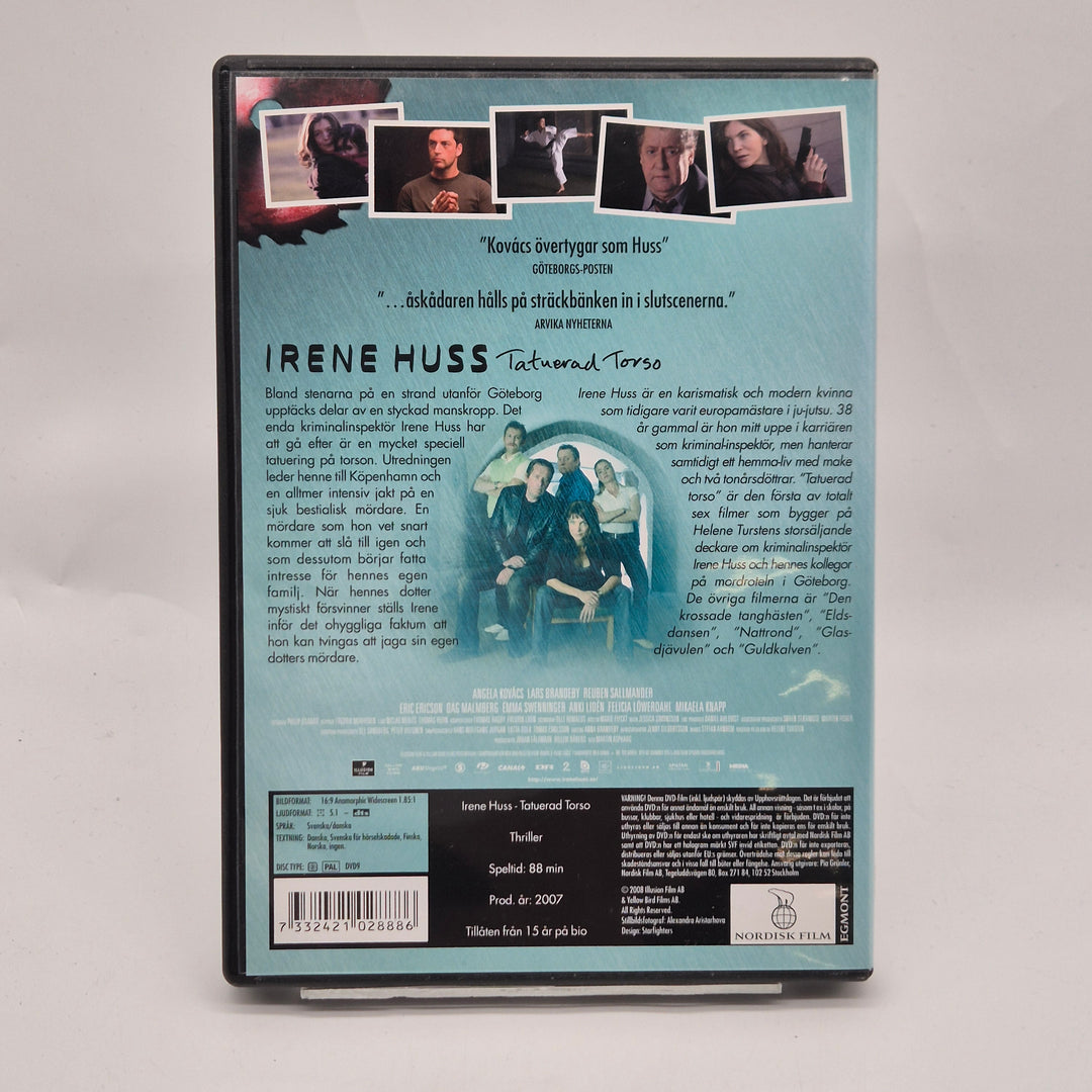 Irene Huss DVD box kriminalserie samling begagnad
