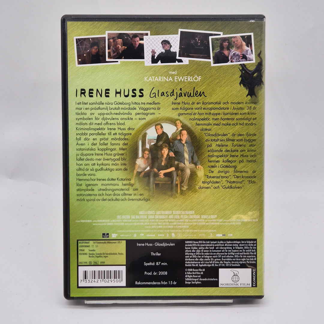 Irene Huss DVD box kriminalserie samling begagnad