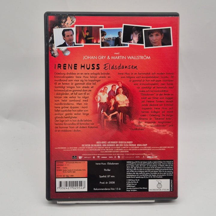 Irene Huss DVD box kriminalserie samling begagnad