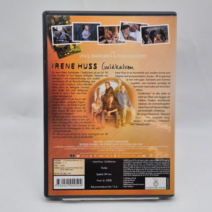Irene Huss DVD box kriminalserie samling begagnad