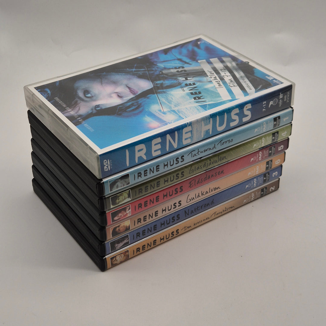 Irene Huss DVD box kriminalserie samling begagnad