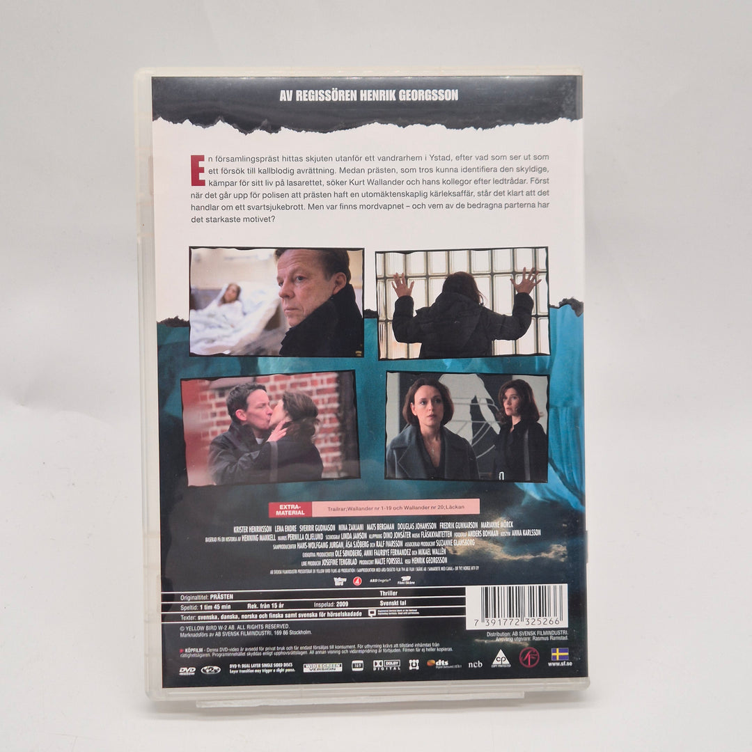 Wallander DVD-samling – 8 filmer baserade på Henning Mankells böcker