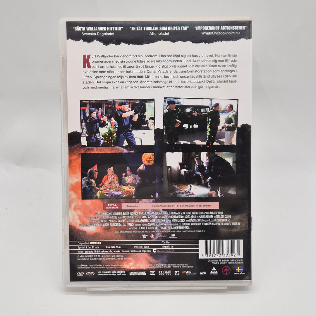 Wallander DVD-samling – 8 filmer baserade på Henning Mankells böcker