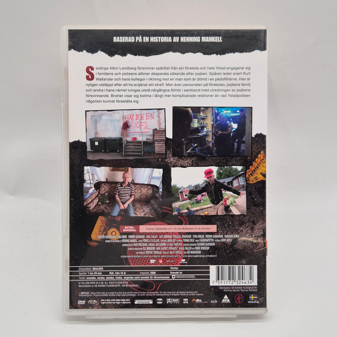 Wallander DVD-samling – 8 filmer baserade på Henning Mankells böcker