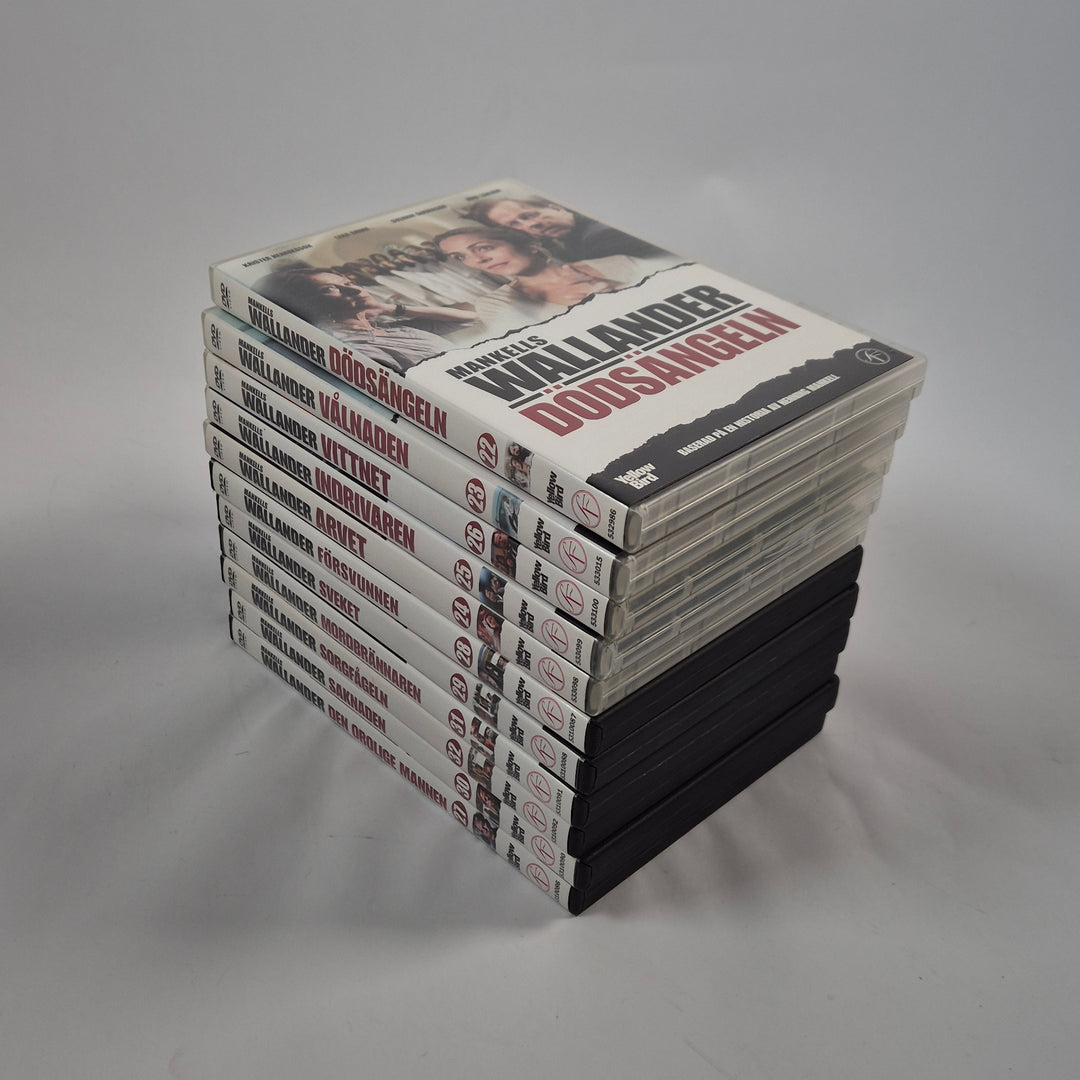 Mankells Wallander DVD samlingspaket kriminaldrama