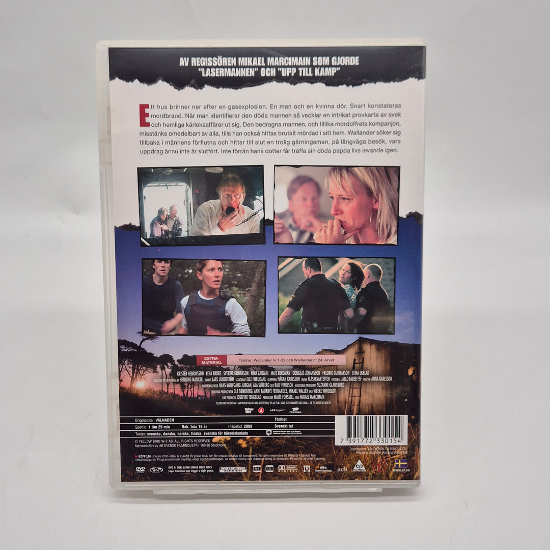 Mankells Wallander DVD samlingspaket kriminaldrama