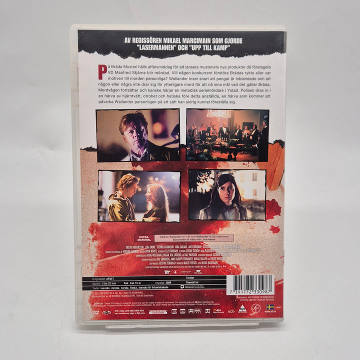 Mankells Wallander DVD samlingspaket kriminaldrama