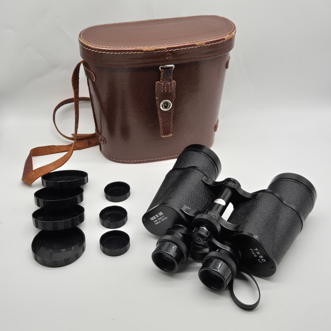 Retro kikare Focus De Luxe 7x50 med etui