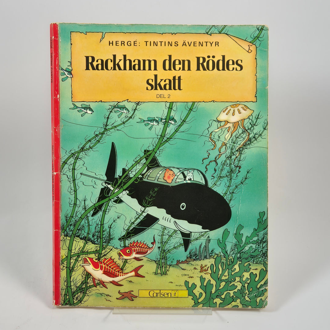 Tintin Rackham den Rödes skatt del 2 retro